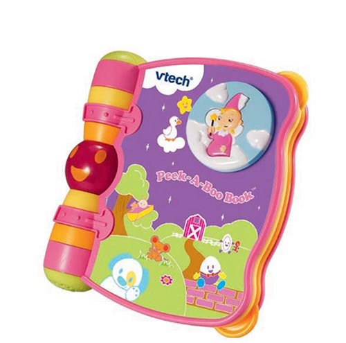 Childrens Toyshop  Toys : Vtech Peek-A-Boo Book Pink