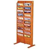 Luggage Pros 20 Pocket Magazine Floor Rack