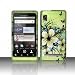 Blossoming Spring Flower & Butterflies Protective Hard Case Cover Design for Motorola Droid 2 Global