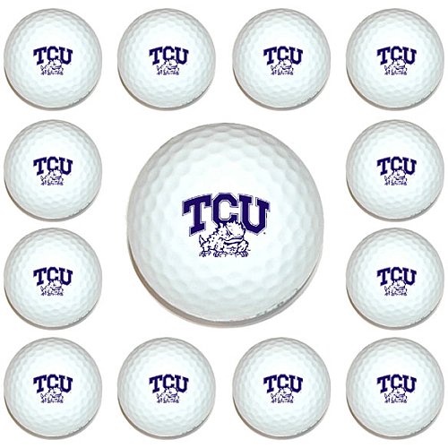 Texas Christian Horned Frogs Dozen Pack Of Golf Balls From Team Golf