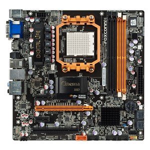 Foxconn Cinema Deluxe AMD 785G Socket AM3 micro-ATX Motherboard w/HDMI, DVI, Audio, Gigabit LAN & RAID