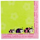LadyBugs: Oh So Sweet Napkins (16) Party Supplies