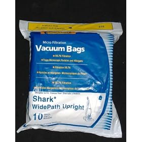 Generic Shark Upright Widepath Vacuum Cleaner Bags, 10pk