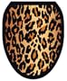 Toilet Tattoos TT-1000-O Leopard Design, Elongated