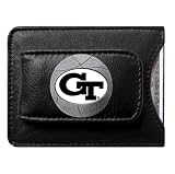 Georgia Tech New Leather Money Clip Wallet
