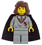 Hermione (Gryffindor Shield Torso, Cape) - LEGO Harry Potter Figure