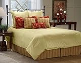 4pc Queen Size Bedding Bed in a Bag Comforter Set - Southern Textiles Laris ....