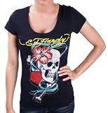 Images: ED HARDY Christian Audigier Platinum Womens T-Shirt ED HARDY Christian Audigier Platinum Womens T-Shirt