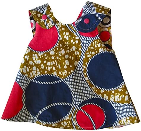 Baby and Toddler Pinafore - All Cotton Certified Fair Trade (3 to 6 Months)