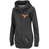 NCAA Women's Texas Longhorns Trek Full-Zip Hoodie (Black, Medium)