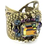 Sorrelli Aurora Sky Multi-Crystal Adjustable B