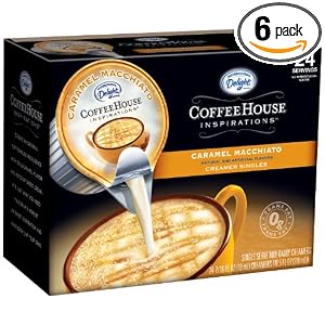 International Delight Coffeehouse Inspirations Caramel Macchiato, 24-count Creamer Singles (Pack of 6)  Subscribe & Save: Save 15% $14.97 