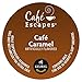 Cafe Escapes Cafe Caramel Coffee (1 Box of 24 K-Cups)
