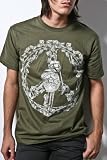 Obey - Men's OBEY PEACE WREATH BASIC TEE (OLIVE)