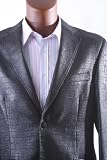 Men's Young Generation 2 Button Black Jacket