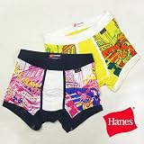 【30%OFF】Hanes【09FW】コンフォートソフトCITYイラストボクサーブリーフ(16-310)