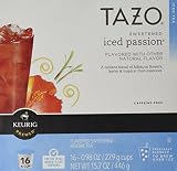Tazo flavored sweetened Herbal tea, iced Passion (762111986450)