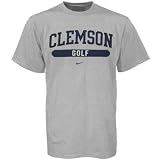 Nike Clemson Tigers Ash Golf T-shirt