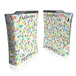 Flower Power Design Xbox 360 Front Panel Protector Skin Decal Sticker