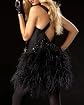Feather Cocktail Dress Product Image