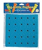from Lauri Toys TALL-STACKER PEGBOARD BIG-LITTLE 8