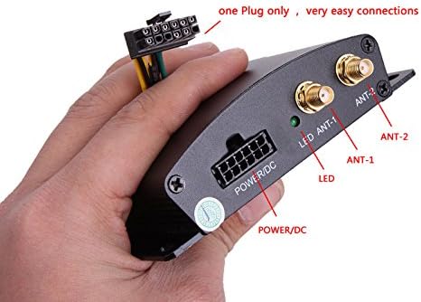 Uunit High Speed HD Car TV Tuner Mobile DVB-T T2 MPEG-4 Digital TV Receiver