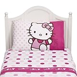 Hello Kitty Dots Twin Sheet Set