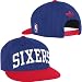 Adidas Philadelphia 76Ers Pinstripe Snapback Hat