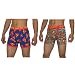 2 PACK: Mens Super-Heroes Stretch Boxer / Underwear: Action Comics (Superman) & Superman - Multicolo