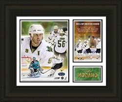 Dallas Stars Framed Mike Modano NHL's Top Scorer Milestones and Memories NHL Hockey
