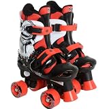Osprey Boys Adjustable Quad Roller Skates Size 10-12