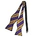 G2303 - Omega Psi Phi Imitation Silk Bow Tie & Handkerchief Set