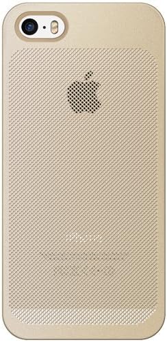 7mm Dieslimest Duo:mesh Gold Dot Gold Case for Iphone5 / 5s