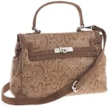 C.Oui New York 03 - Kelly, Sac &agrave; main femme - Beige, Cuir, Taille unique