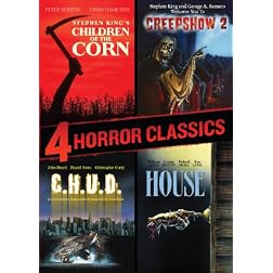 4 Horror Classics (Children of the Corn / Creepshow 2 / House / C.H.U.D.)
