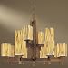 Minka Seco Oro Bronze 12 Light Chandelier 4259-208