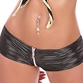 Hot Pants mit Rei�verschlu� Einheitsgr��e (32-38), verschiedene Farben