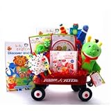 Baby Einstein Playtime Wagon Baby Shower Gift Basket for Newborns