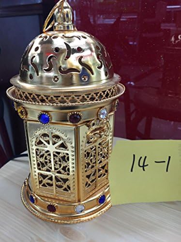 Arabia Electrical Incense Burner Metal Censer (Silver)