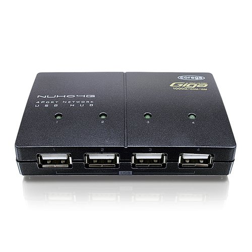 コレガ(アライドテレシス) デバイスサーバ(USB機器4台用) ギガポート搭載 CG-NUH04G