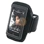 Black Adjustable Deluxe ArmBand / Sportband with Case for Apple iPod Touch / iPod Touch 2nd Generation