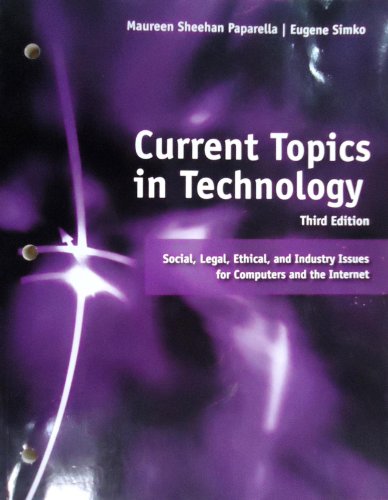 Current Topics in Technology