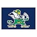 FANMATS 6040 N NCAA - otre Dame Fighting Irish Starter Mat Accent Rug - 19in. x 30in. | Sports Fan Home Decor Rug and Tailgating Mat - Leprechaun Alternate Logo