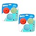 Chuckit! Dog Fetch Toy Medley Package 3 Whistler Glow Rebounce Ball MED 6Ball
