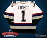 Roberto Luongo Autographed/Hand Signed Vancouver Canucks White Jersey
