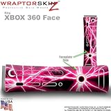 Lightning Pink Skin by WraptorSkinz TM fits Original XBOX 360 Factory Faceplates