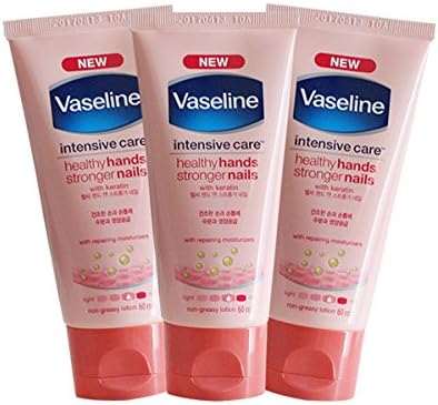 Vaseline Intensivecare Healthy Hands Strongernails 60ml(3 Pack)