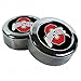 Two Officially Licensed NCAA License Plate Screw Caps - Ohio State Buckeyes