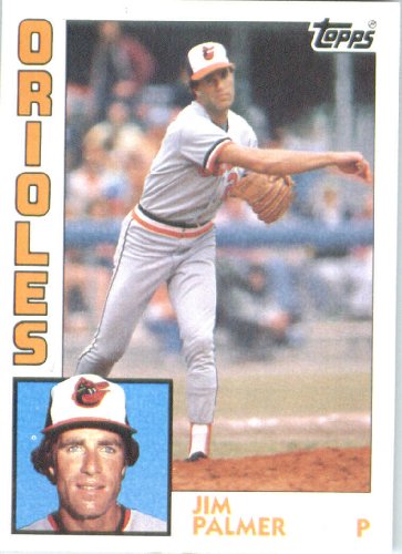 1984 Topps # 750 Jim Palmer Baltimore Orioles Baseball Card