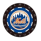 MLB New York Mets Bristle Dart Board With Darts And Flights
